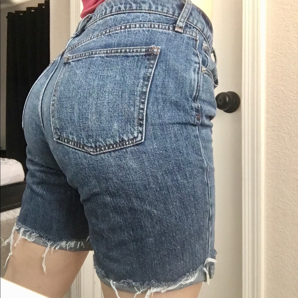 High Waisted Gap Jean Shorts